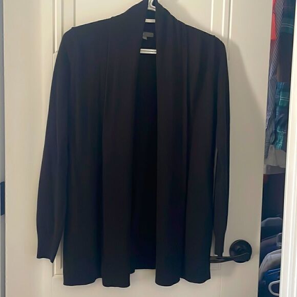 GAP Body Black Open Front Cardigan - Picture 1 of 6